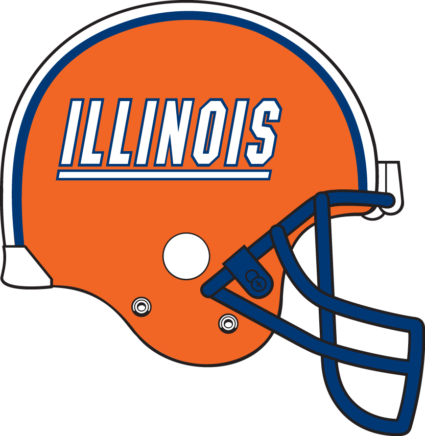 Illinois Fighting Illini 2012 Helmet Logo DIY iron on transfer (heat transfer)